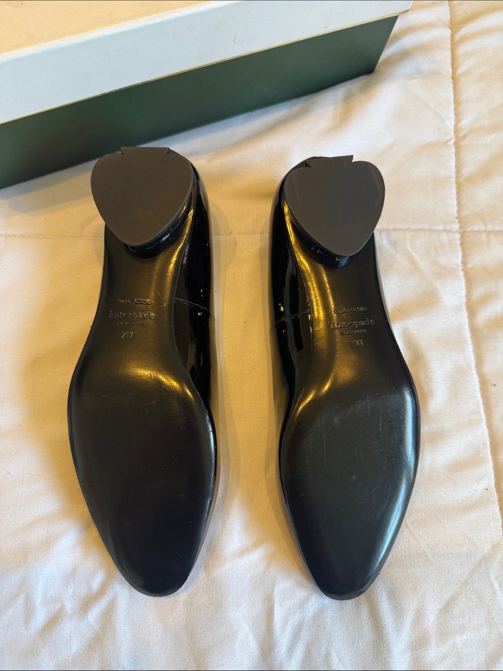kate spade Black Patent Leather Ballet Flats - Picture 2 of 3